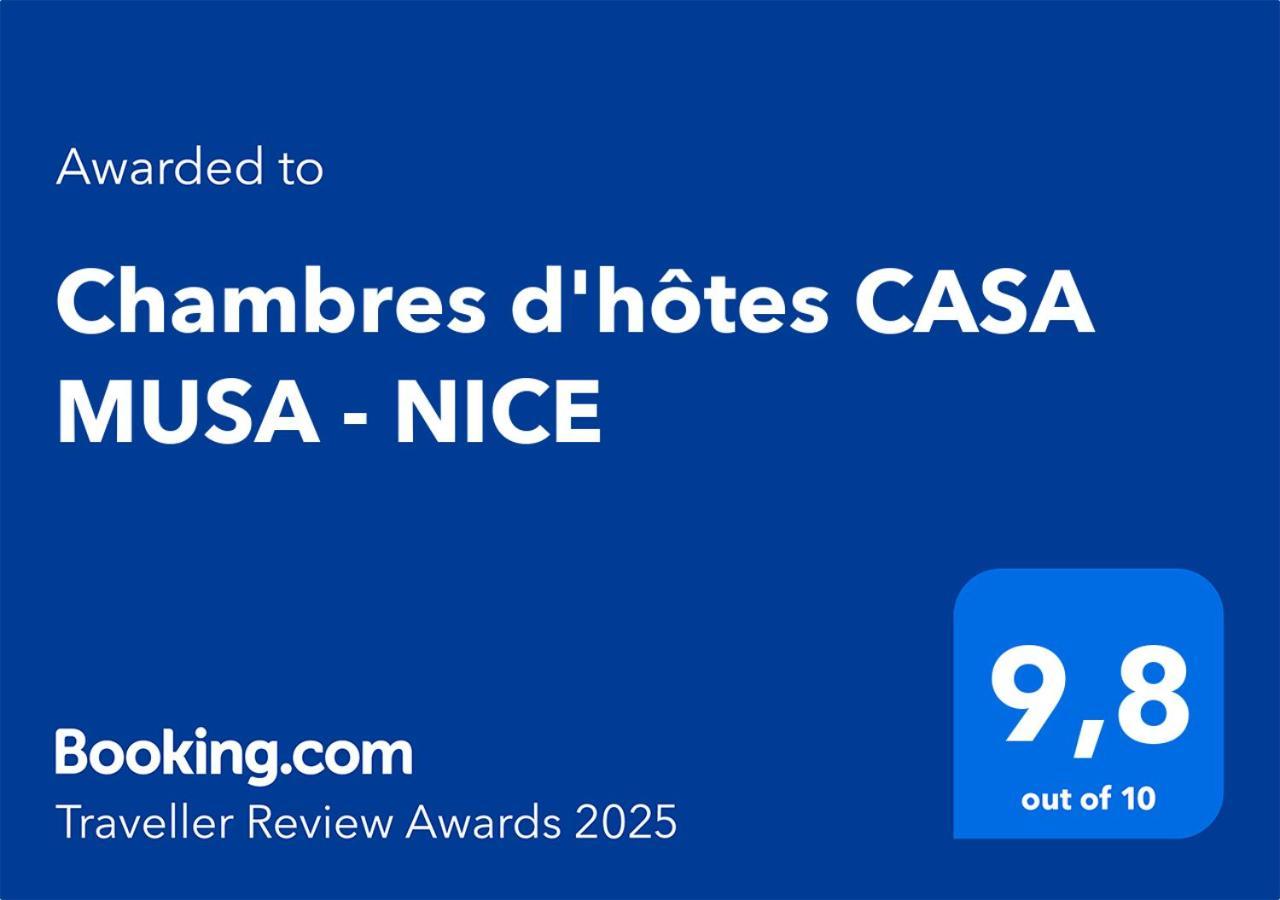 Chambres D'Hotes Casa Musa - ניס מראה חיצוני תמונה